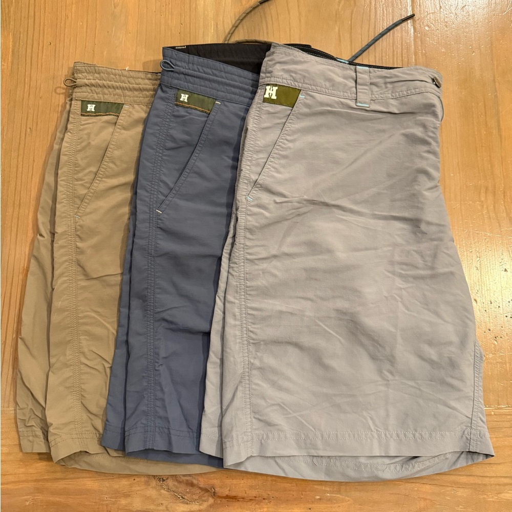 Howler Brothers Hybrid 2.0 Shorts Lot of 3 Sz35 in Excellent Condition.